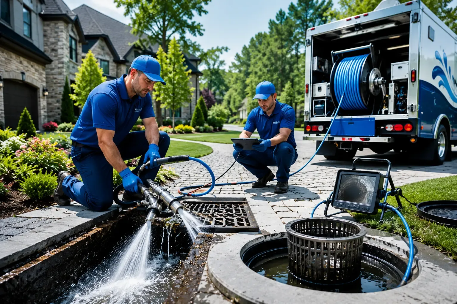 Local outdoor drain cleaning professionals in Iron Ridge, WI